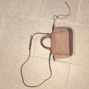 Rebecca Minkoff Mini Avery Tan Leather Crossbody Bag
